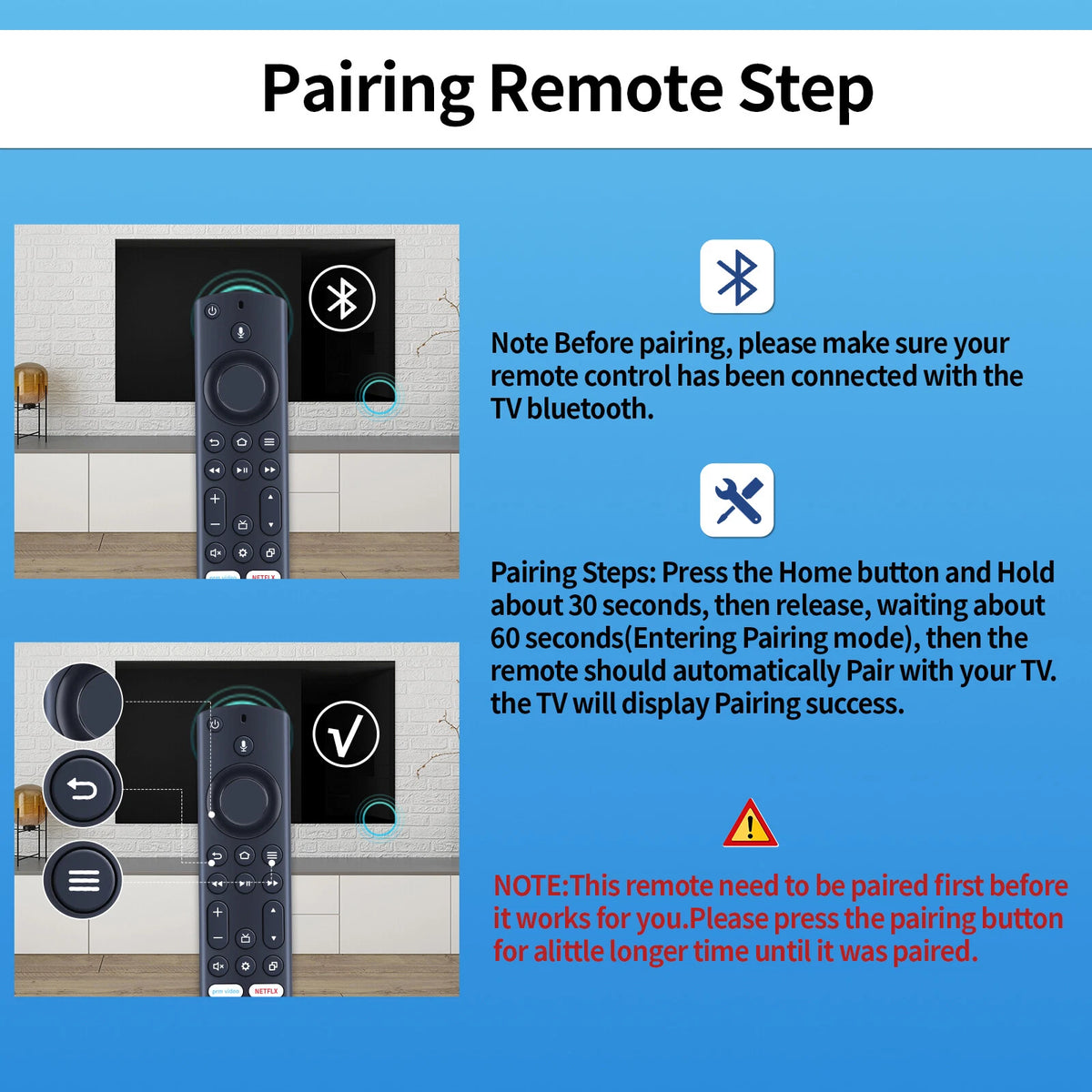 NS-RCFNA-21 Rev B Voice Remote For Insignia Toshiba Fire TV NS-32DF310NA19