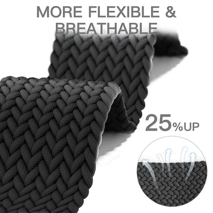 Folavii Magnetic Braided Compatible with Kospet Tank M3 22mm, Black