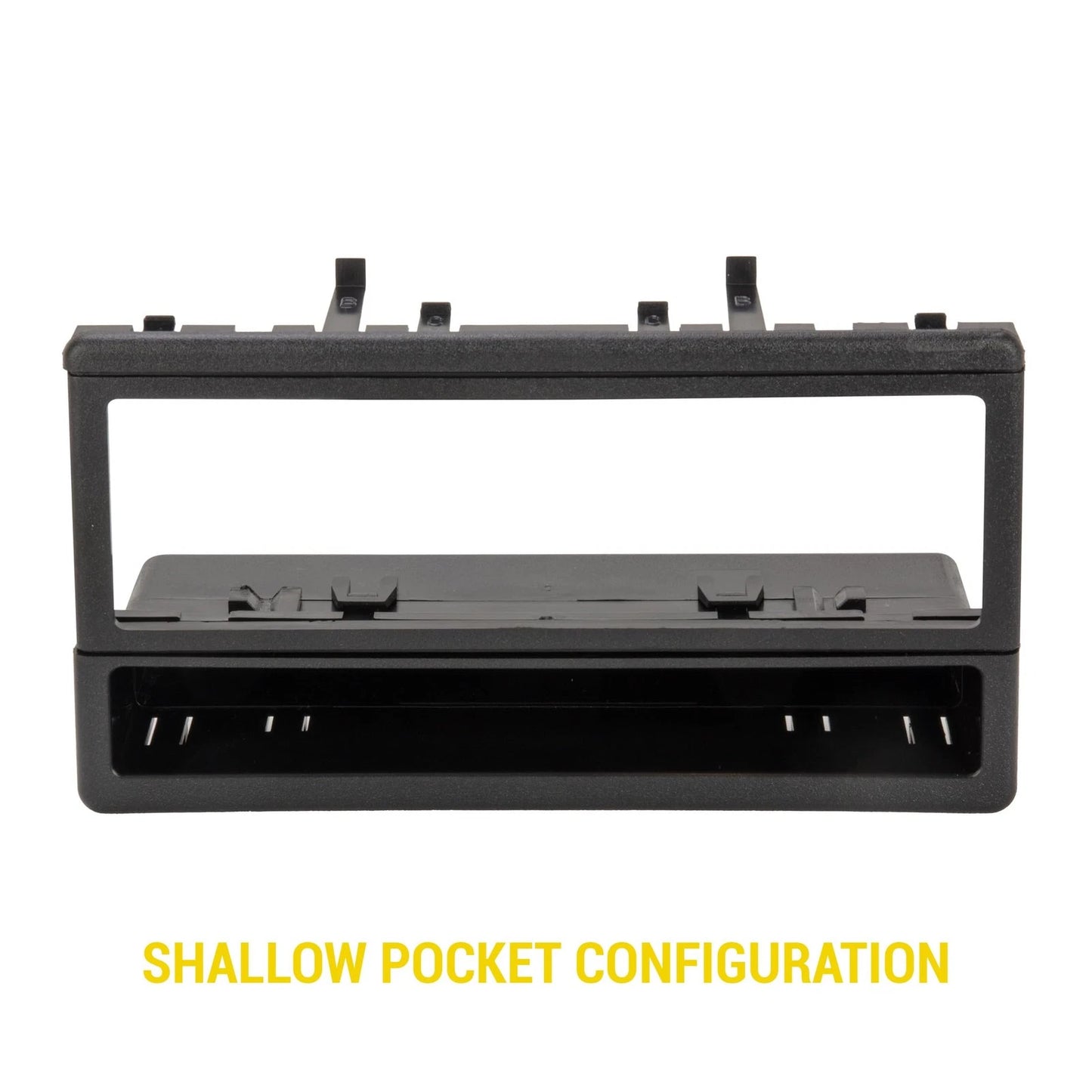 Scosche FD1327B Single DIN Dash Kit Compatible with Select 1995-11 black