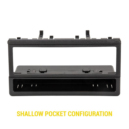 Scosche FD1327B Single DIN Dash Kit Compatible with Select 1995-11 black