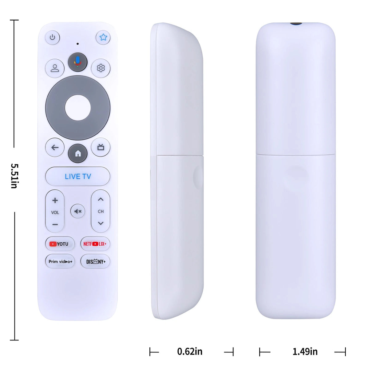 Voice Replacement Remote Control For THOMSON Google TV Go Cast 150