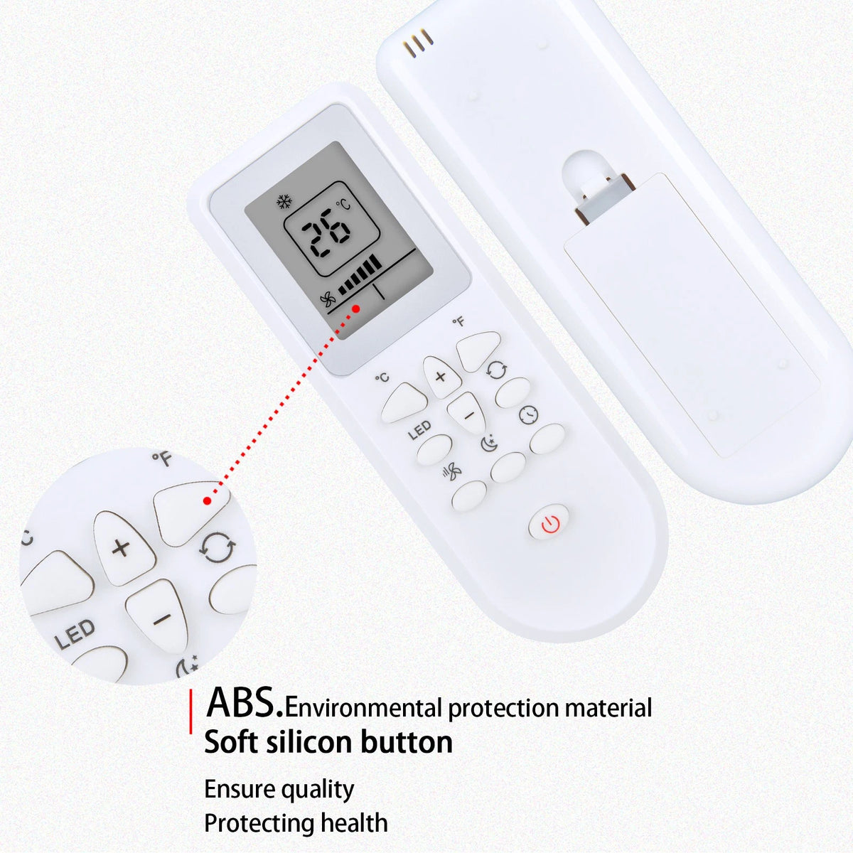Remote Control For BLACK+DECKER Portable Air Conditioner BPACT10WT BPACT12HWT