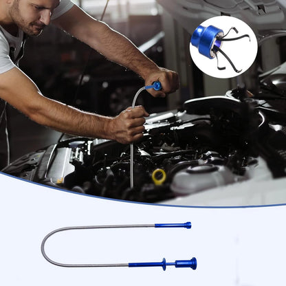LYINGUO Portable Automotive Tool Set, 27PCS Blue