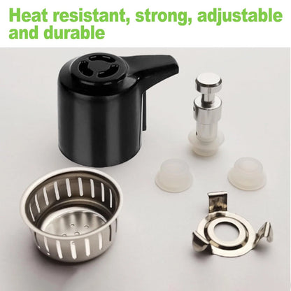 CeroDimo Universal Pressure Cooker Steam Release Valve and Float Black