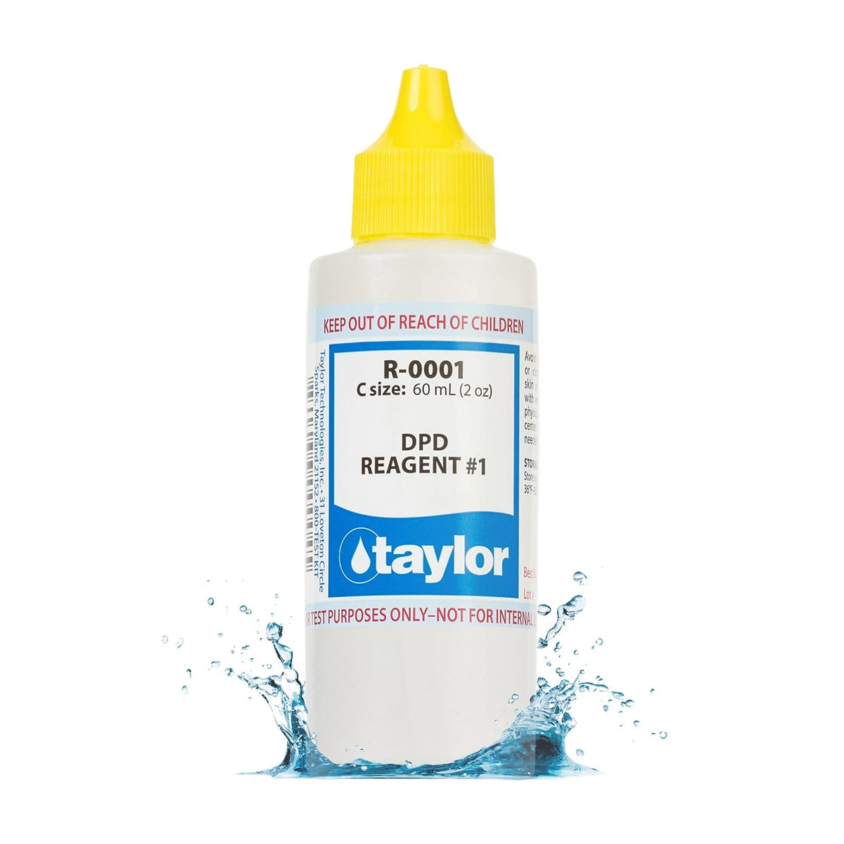 Taylor R-0001-C, DPD Reagent #1, 2 Ounce, for Testing Chlorine and White