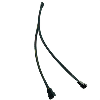 4Pin 1 To 2 Fan Extension Splitter Cable 4Pin 1 To 2 Fan Extension Cable F