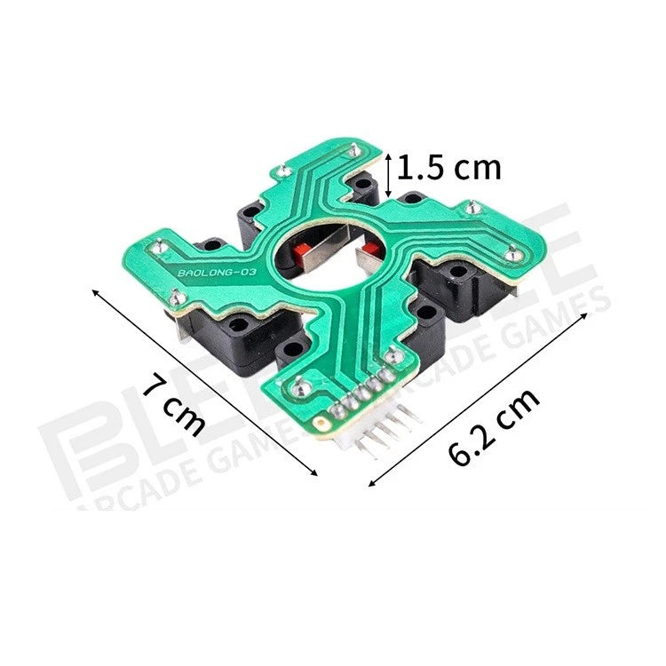 JLF Joystick Replacement PCB Board Micro Switches TP-MA Assembly For Sanwa J