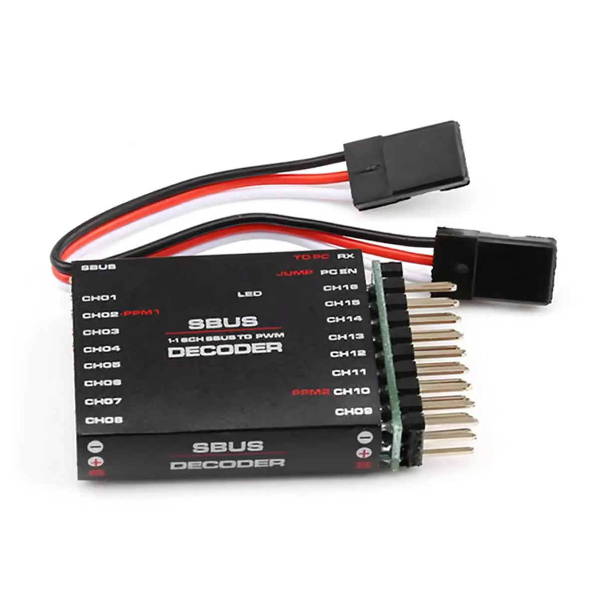 PWM Converters 16CH SBUS to PWM/PPM Decoder For Futaba For Frsky Transmitter