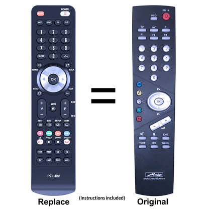 Remote Control For Metz RM14 RM11 RM15 RM 14 11 15 AXIO Linea Linus