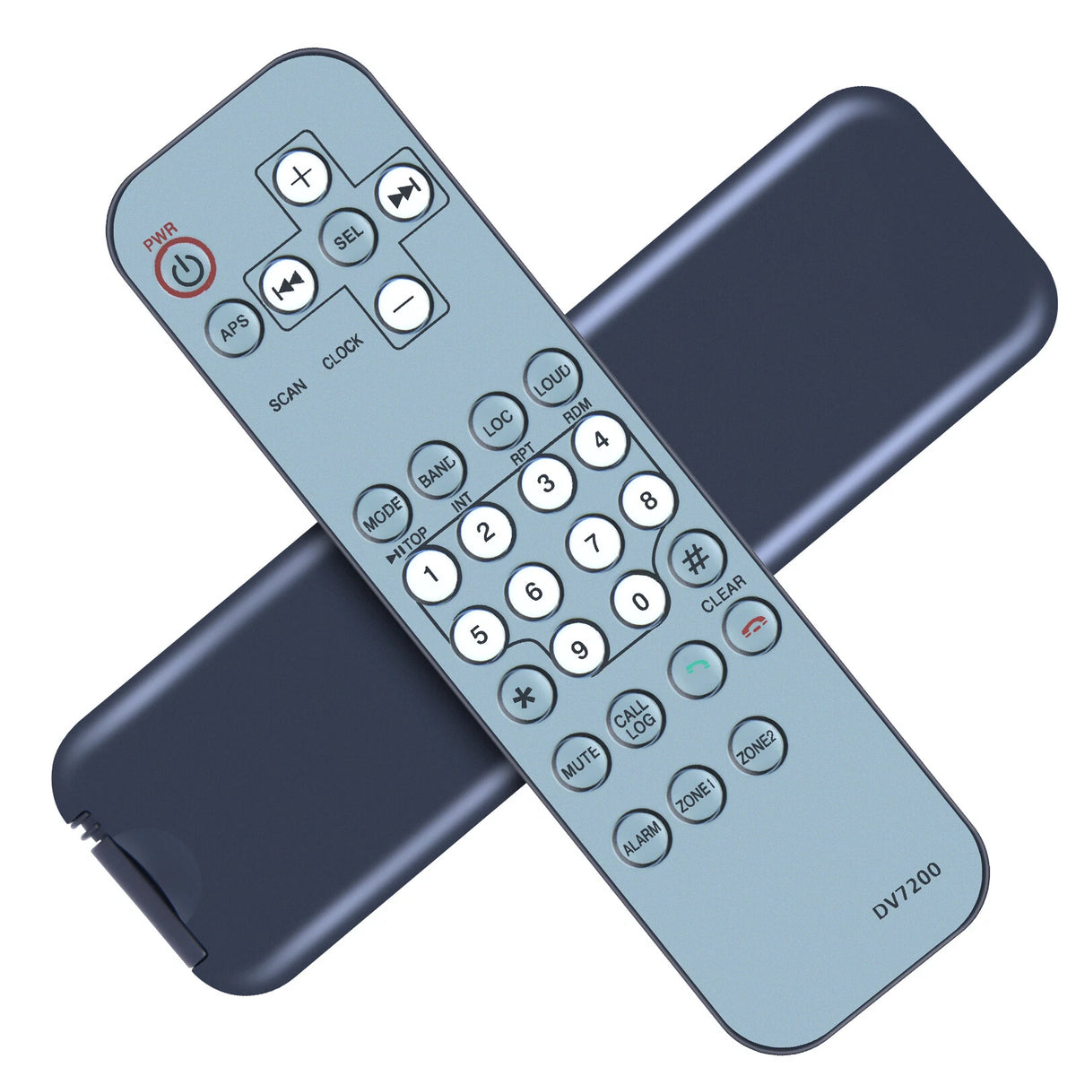 Replacement Remote Control For Furrion DV7200 RV Stereo Entertainment System