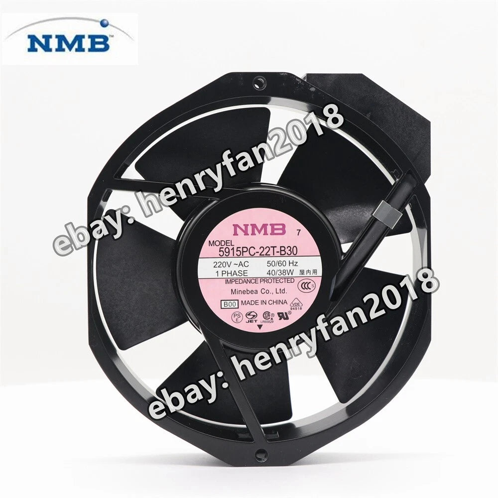 NMB 5915PC-22T-B30 AC  220V 38/40W 172*150*38mm UPS / Inverter Cooling fan