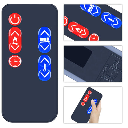 Remote Control For Signature by Ashley Electric Fireplace EF16-60 W100-22