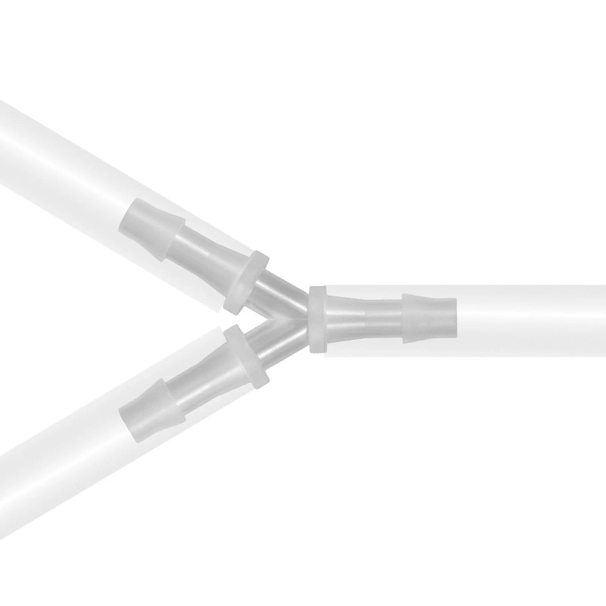 4PCS Aquarium Air Pump Connectors with Check Valve 4.8Mm/0.188In, White