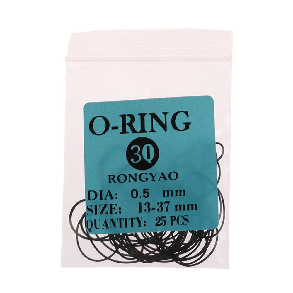 1 Bag Watch O-Ring Rubber Watch Back Cover Gaskets Repair Tool For Watchmaker k