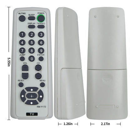 RM-Y172 Replacement Remote Control For Sony TV KV13FM12 KV13FM13 KV13FM14