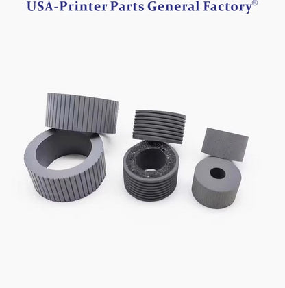 5SETS Brake Pick up Roller Tire For Fujitsu PA03740-K010/K011 fi-7600 fi-7700