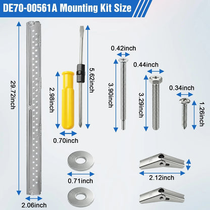 DE70-00561A DE92-90505N Microwave Mounting Bracket Kit for Samsung silvery