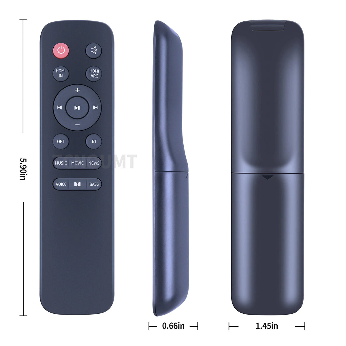 SB190 Replacement Remote Control For JBL Cinema SB190 2.1 Sound Bar System