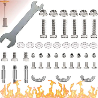 Replacement Hardware Bolt & Nut Set for Patio Heater - For Umbrella Heaters