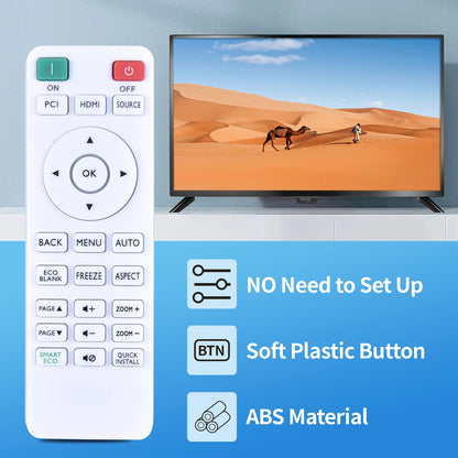 RCX014 Remote Control For BenQ Projectors MX604 MU641 MX611 MW612 MH606