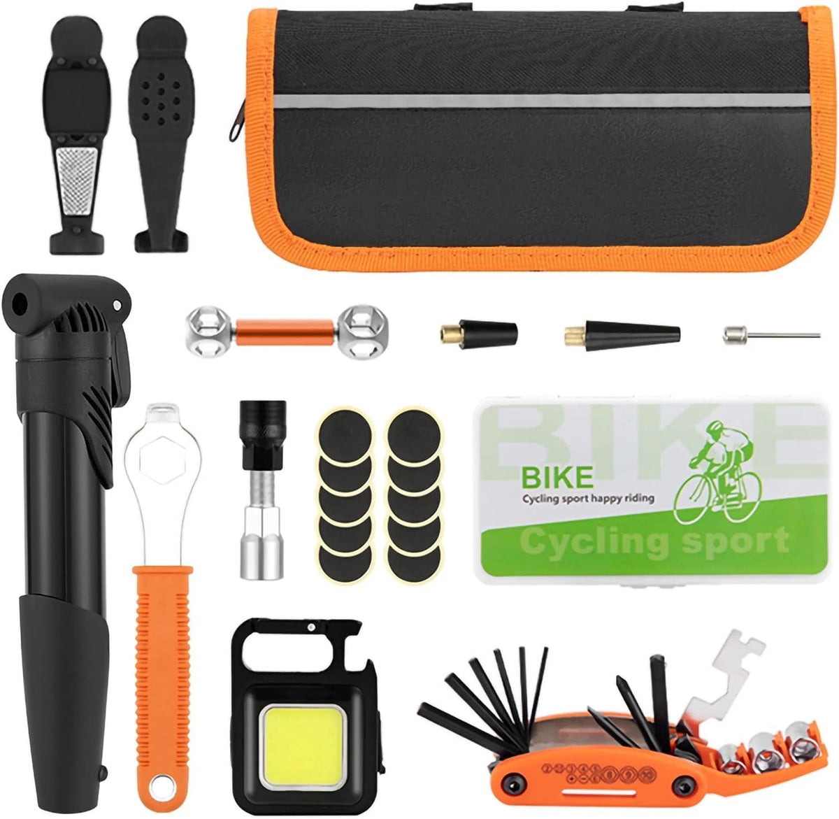 MORITAS PET Bike Repair Kit 9.0 Inches X 3.0 X 2.2", Black And Orange