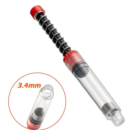 5Pcs 3.4mm Stainless Steel Fountain Pen Piston Converter Ink Sac Absorber Filler