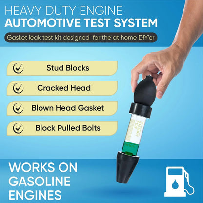 Gold Label Detailing Combustion Leak Detector Kit - 100+ Tests Automotive...