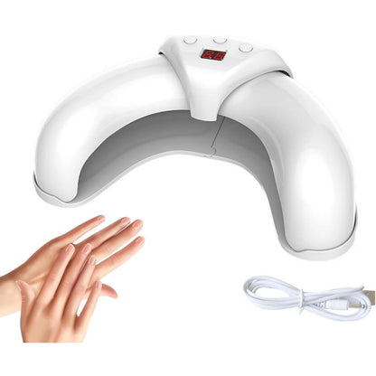 Nail Fungus Light Therapy Device 22 LEDs Blue Infrared Portable USB Charging