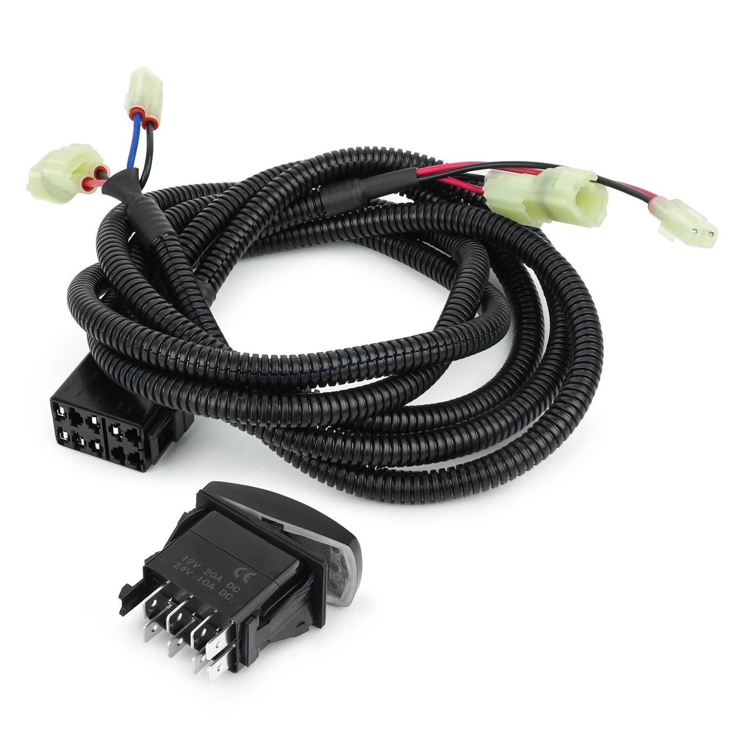 Differential Override I-4WD to 4X4 Switch Wiring Harness Bypass Kit For Honda