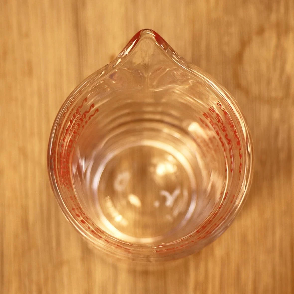 Ackers 3oz/90ml Glass Measuring Cup – Shot with middle, Red(Single)