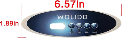 MVP260/VL260 Compatible with Balboa Water Group Control Panel Overlay with...