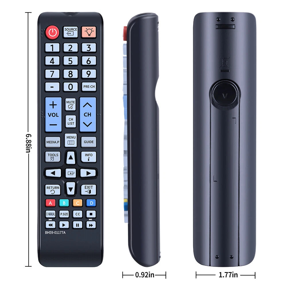 BN59-01177A Remote Control For Samsung Smart TV Backlit Buttons PN43F4500