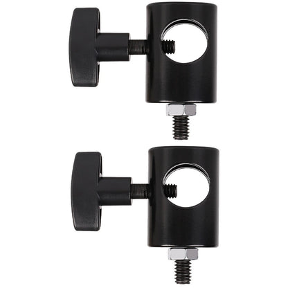 2Pcs SLR Cameras Photography Light 1/4" Screw Adapter Led Support Flash Tripod