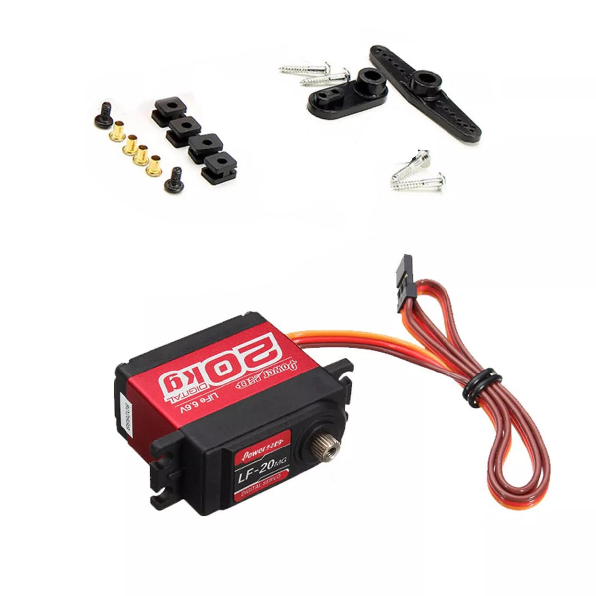 Power HD LF-20MG 20KG High Torque Digital Servo For Hobby 1/10 1/8 RC Car