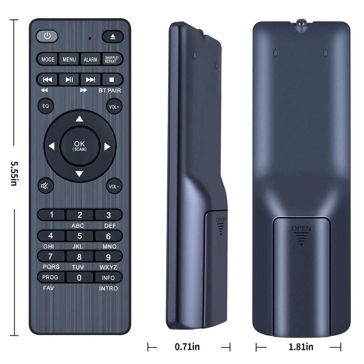 Replacement Remote Control For Kenwood M-7000s M7000s M-9000S Audio Systems