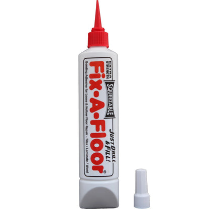 The  Fix-A-Floor Squeezy All-in-One Repair Adhesive for Loose, White