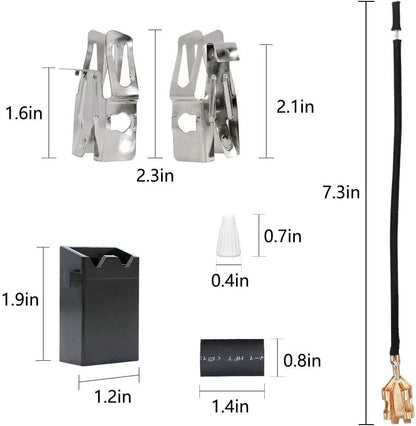 330031 Range Burner Receptacle kit Replacement for 5303935058 814399 4 PACKS