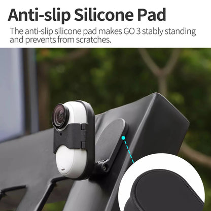 1Pcs For Insta360 GO 3 Camera Magnetic Neck Mount Lanyard Quick Release Adapter