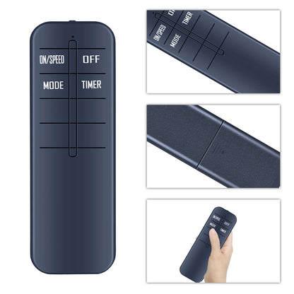Remote Control For Comfort Zone 18 inch Oscillating Pedestal Fan CZST181RBK