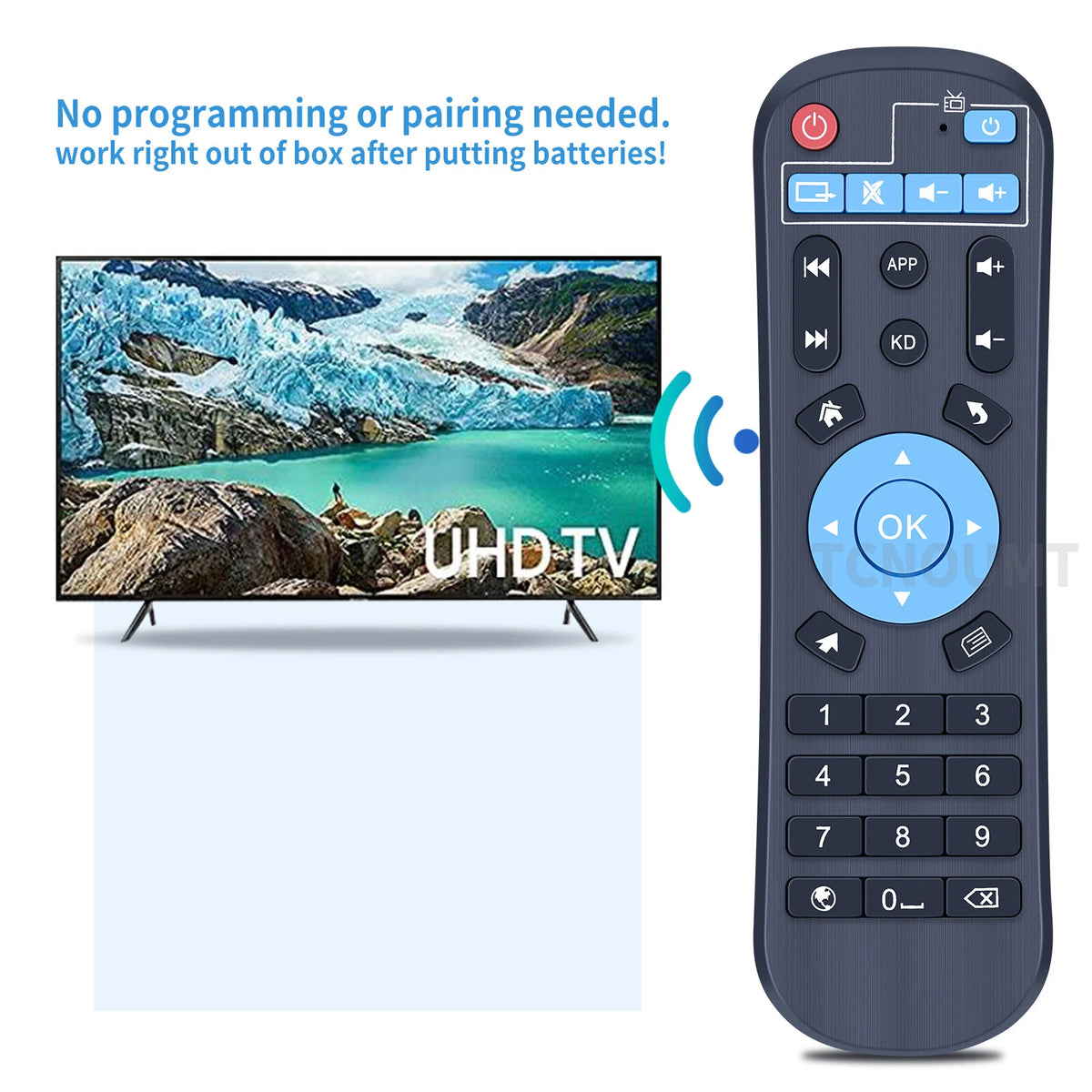 Remote Control For Android TV Box MXQ T95Z Plus T95K PRO T95V T95U X96Mini