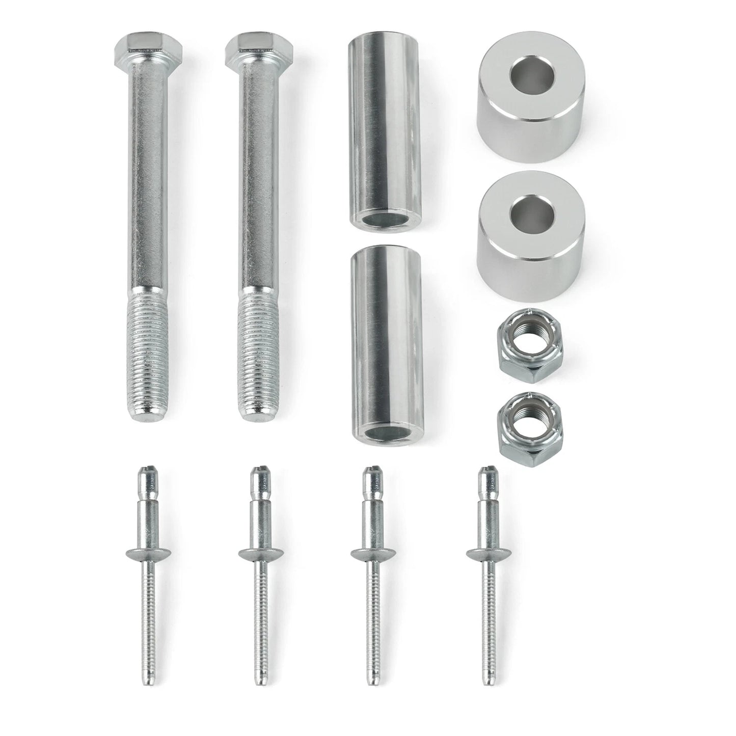 For Peterbilt 379 Lower Roller Bracket Kit Bundle with Rollers & Hardware