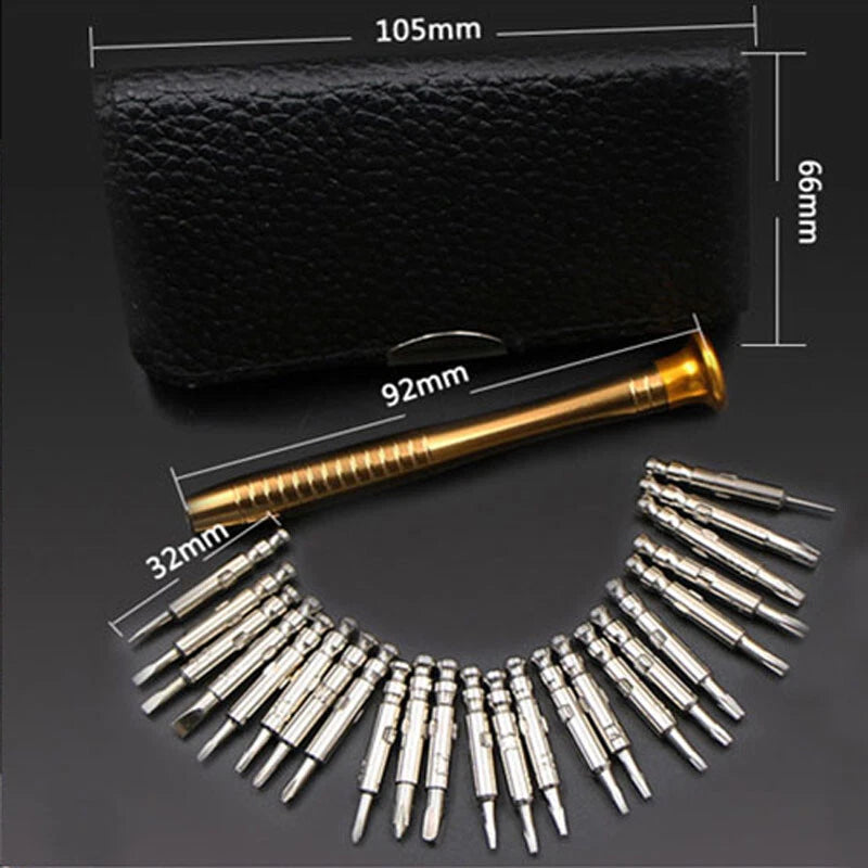 Drone Repair Screwdriver Tool Kit 25 IN 1 Set for DJI Phone RC Car Toy PC Laptop