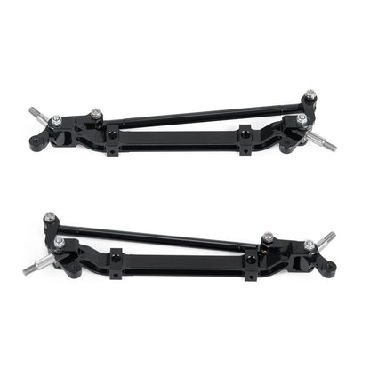 1/14 RC Car Aluminum Alloy Front End Steering Axle for Tamiya Tractor Truck DIY