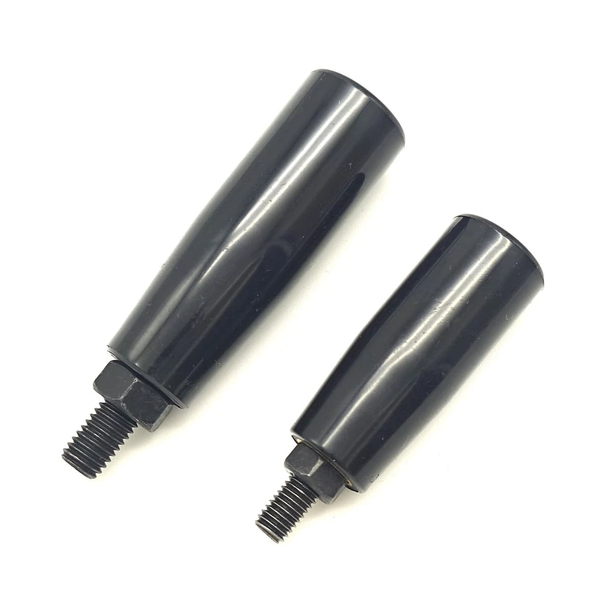 TAMSOI Nylon Revolving Handle with M8 M10 Male Thread Screw M10x80, Black