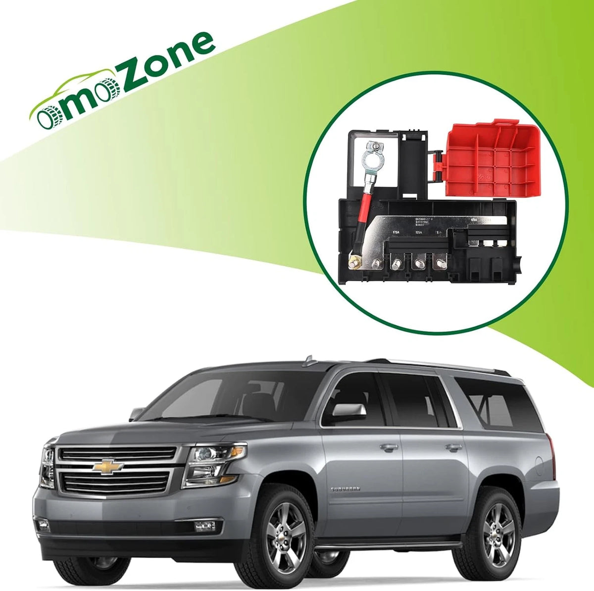 Battery Distribution Fuse Block Compatible with 2015-2020 Chevrolet Black