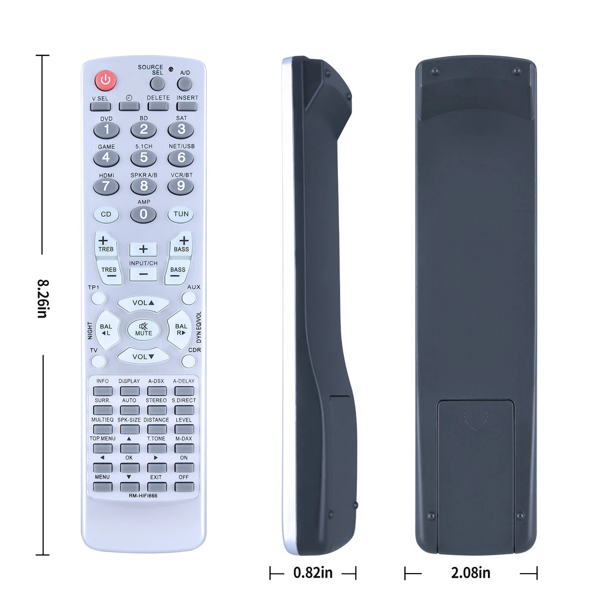 Replacement Remote Control RC8001SR For Marantz SR7001 SR7002 SR7400 SR7500