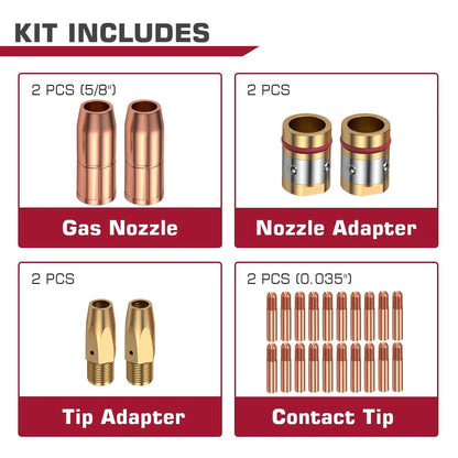 ARCCAPTAIN for Miller M-25/40 Welder Part .035" Accessory Kit