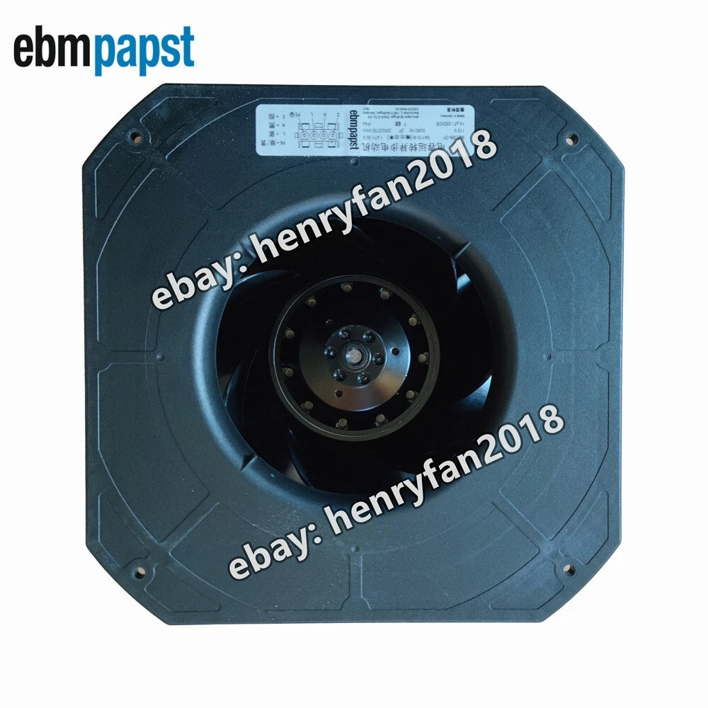 Ebmpapst K2E225-RA40-02 Cooling Fan 115VAC 1.47/1.95A 165/225W Centrifugal Fan