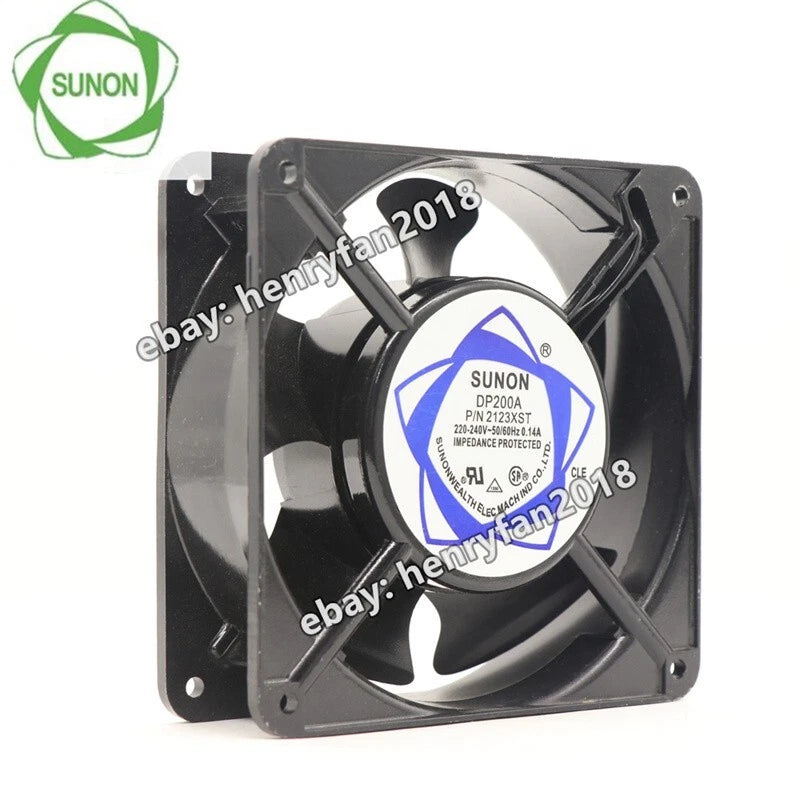 SUNON Fan DP200A P/N 2123XST Axial Fan 220/240V 50/60Hz 0.14A Cooling Fan