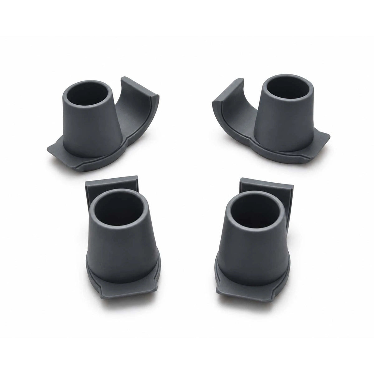 4 Pack Durable Nylon Walker Ski Glides Universal Sliders for Folding Walkers